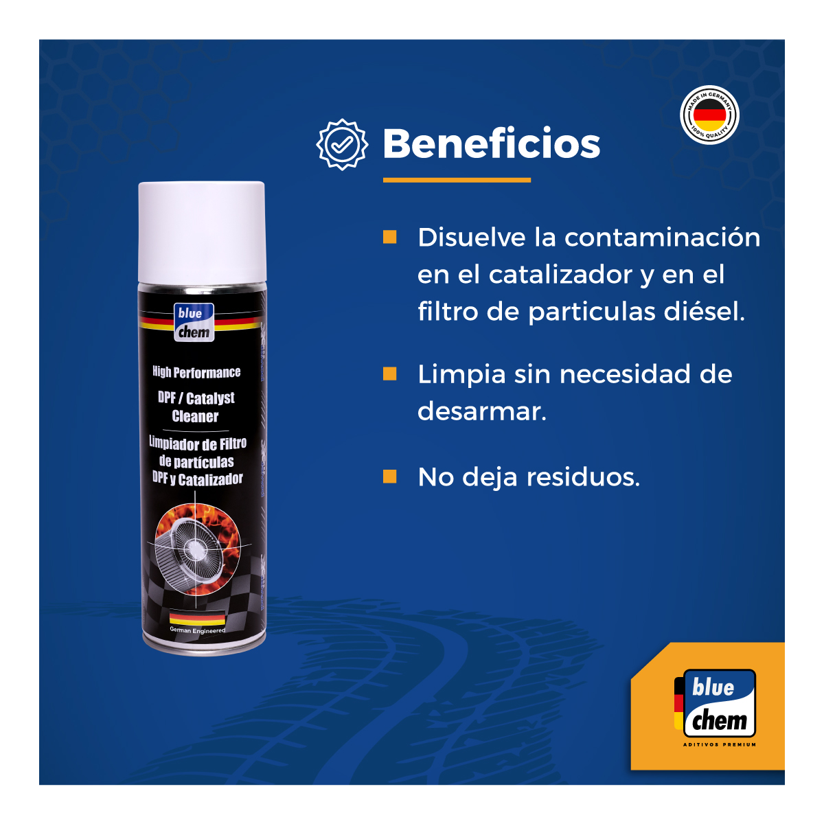 Auxol Limpia Catalizador & DPF · Uso Directo · Spray 500ml